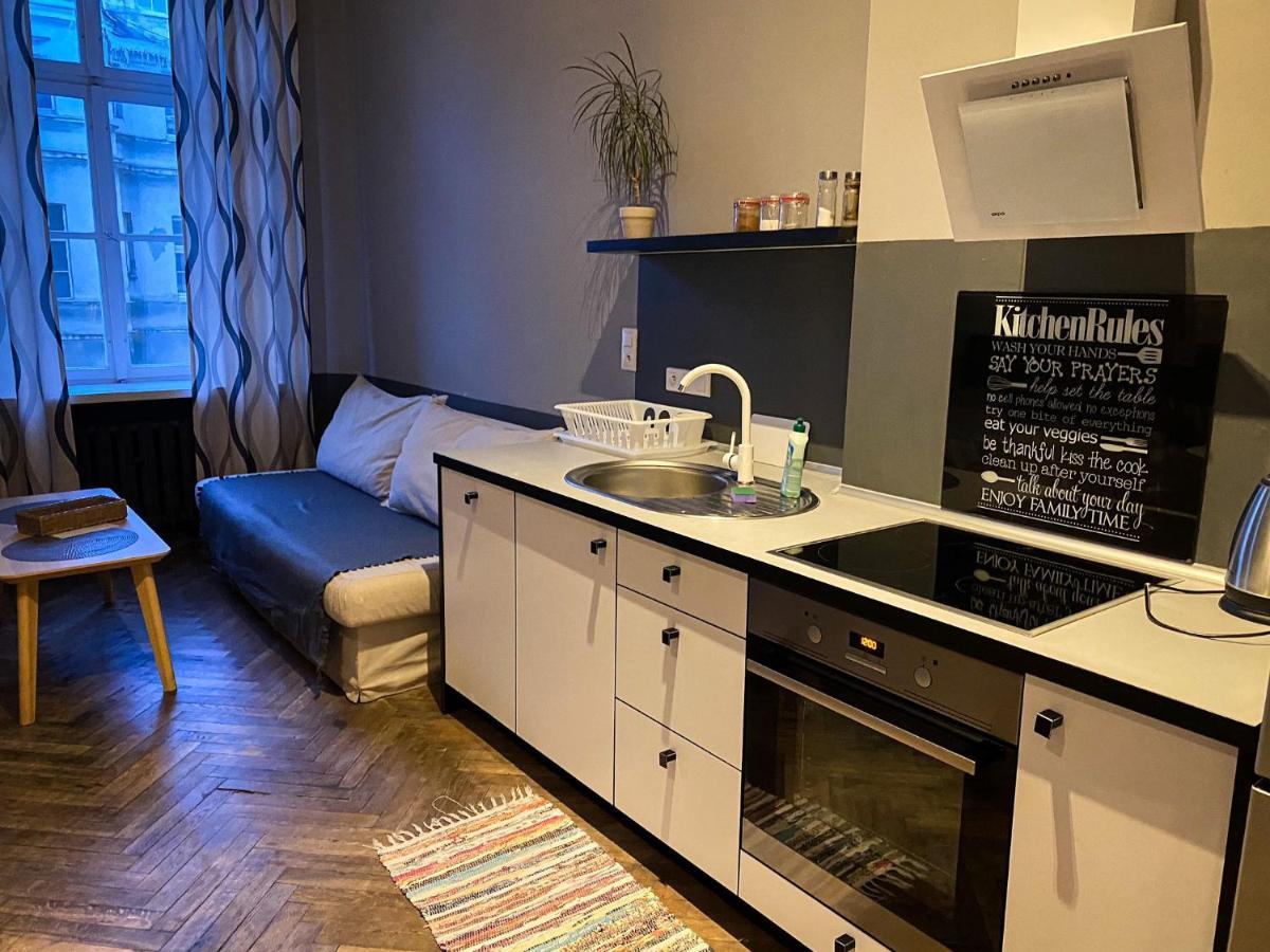 Rabarbar Appartement Łódź Buitenkant foto