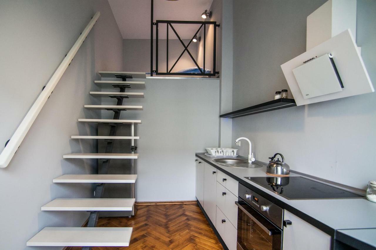 Rabarbar Appartement Łódź Buitenkant foto
